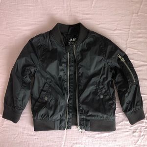 Black Bomber Jacket